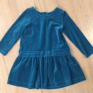 Hanna Anderson velour dress